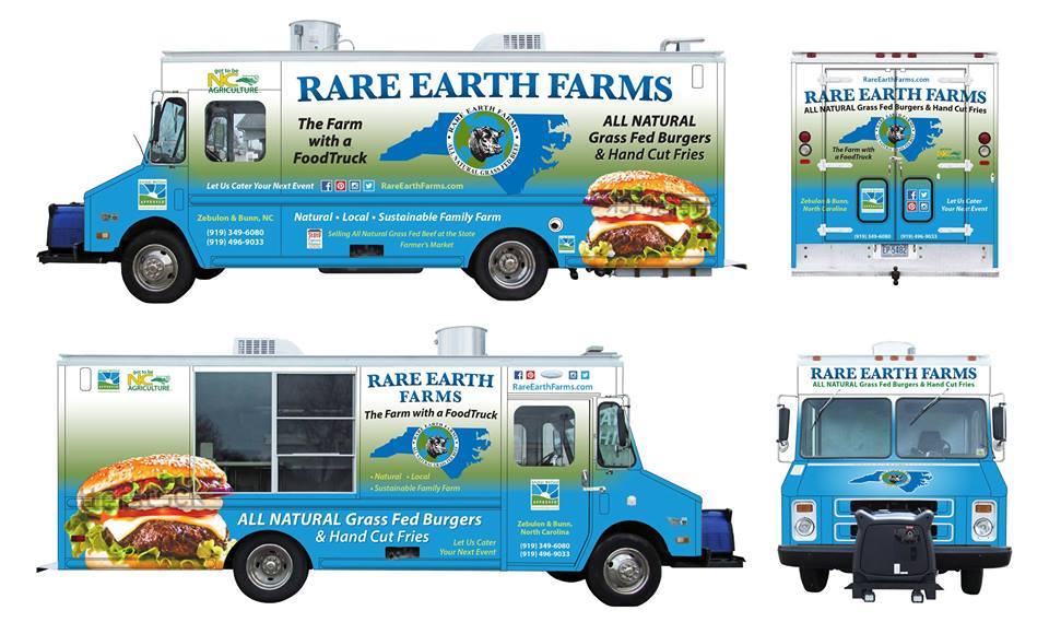 Rare Earth Farms Food Truck Food Trucks In Raleigh NC